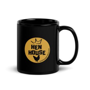 Black Glossy Mug Hen House Brand