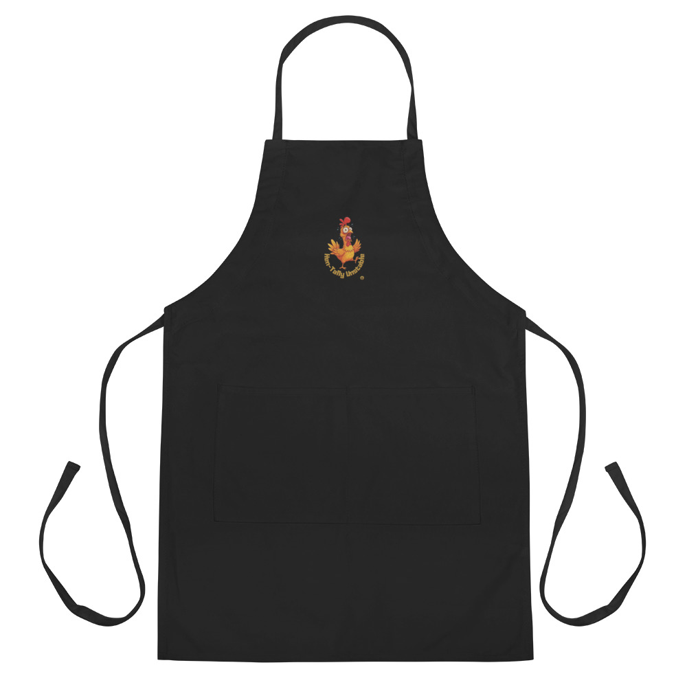 Embroidered Apron Hen-Tally Unstable