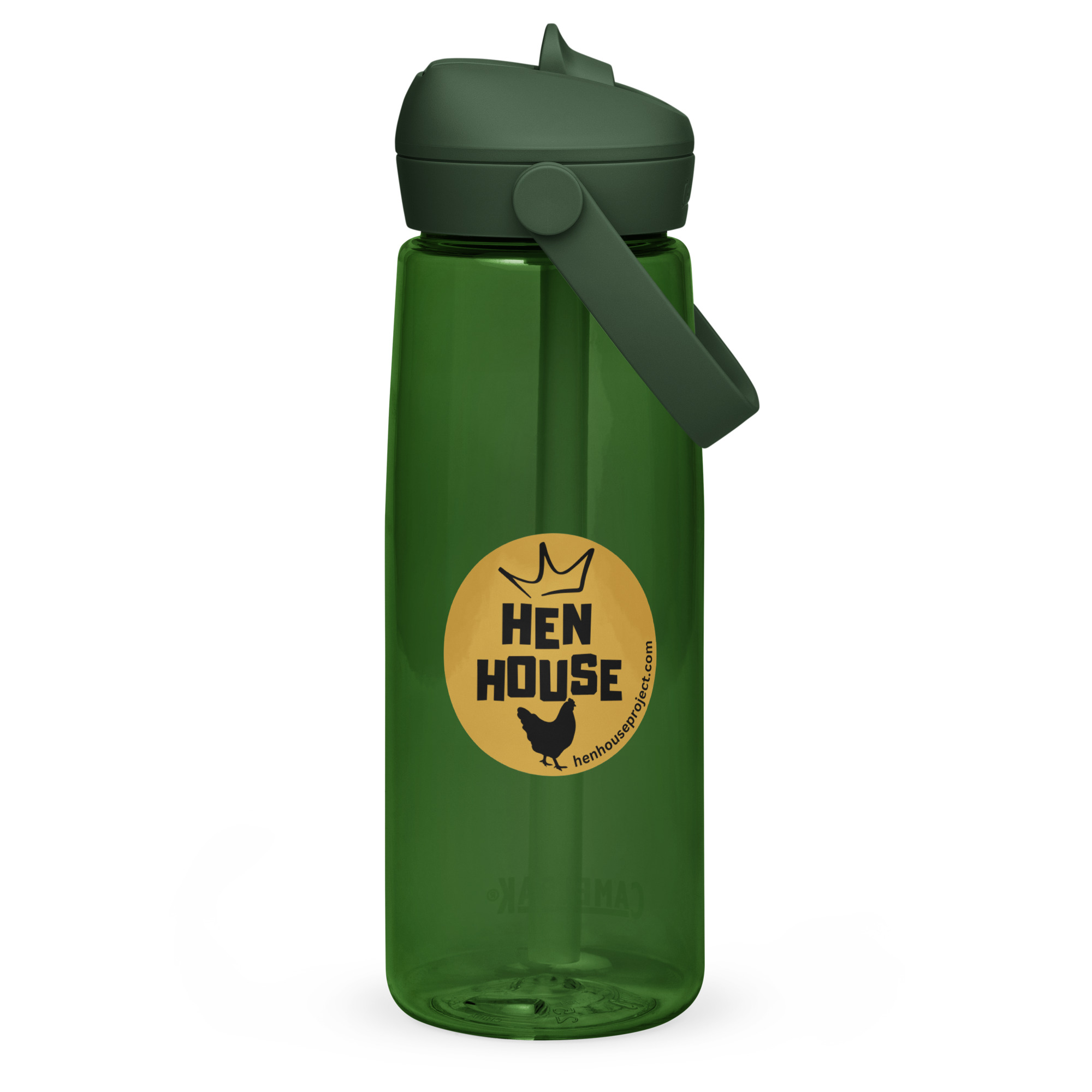 Flip Straw Water Bottle Hen House Brand