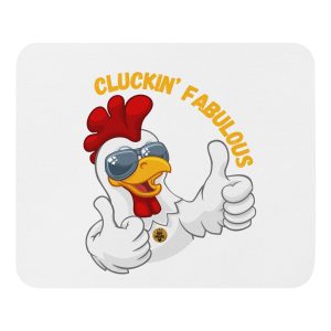 Cluckin' Fabulous Regular Mouse Pad