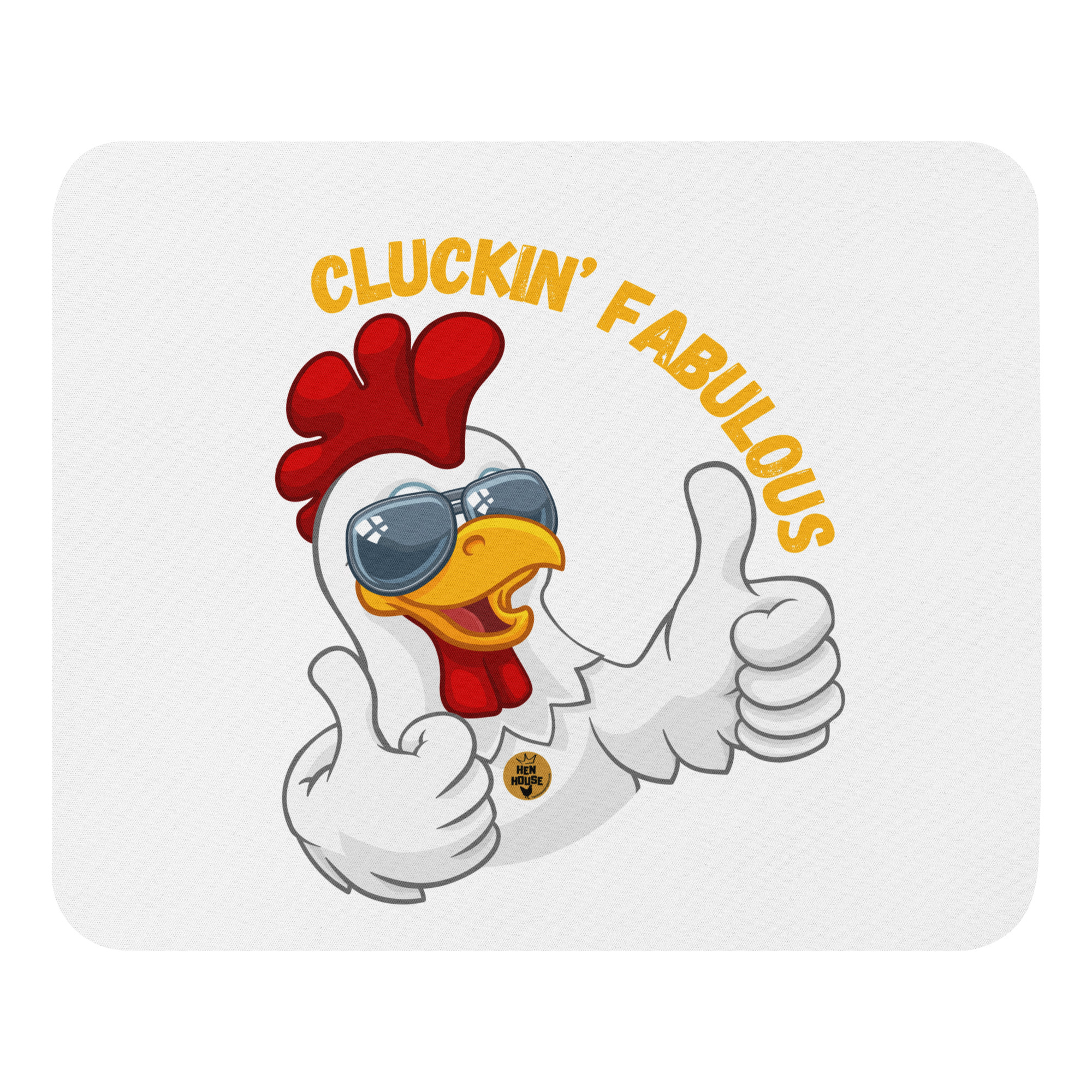 Cluckin' Fabulous Regular Mouse Pad