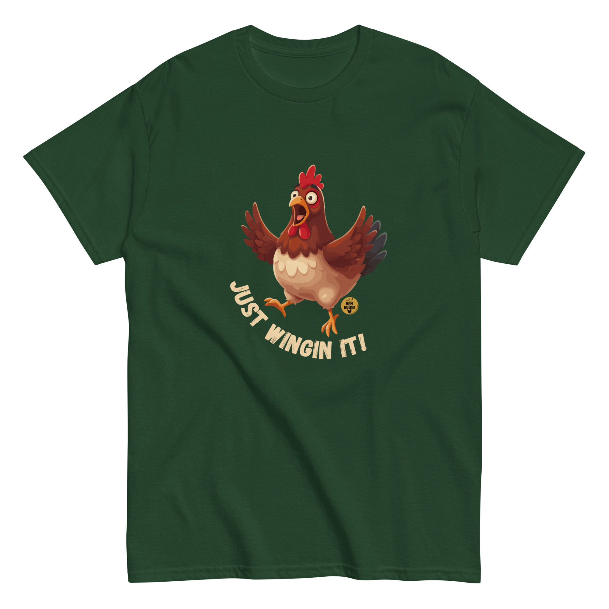 Just Wingin It T-Shirt Design