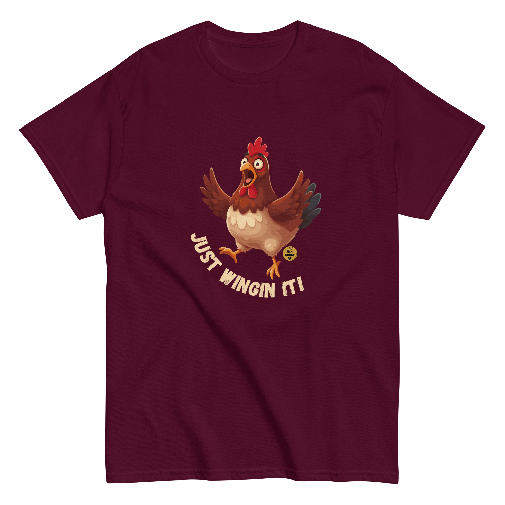 Just Wingin It T-Shirt Design