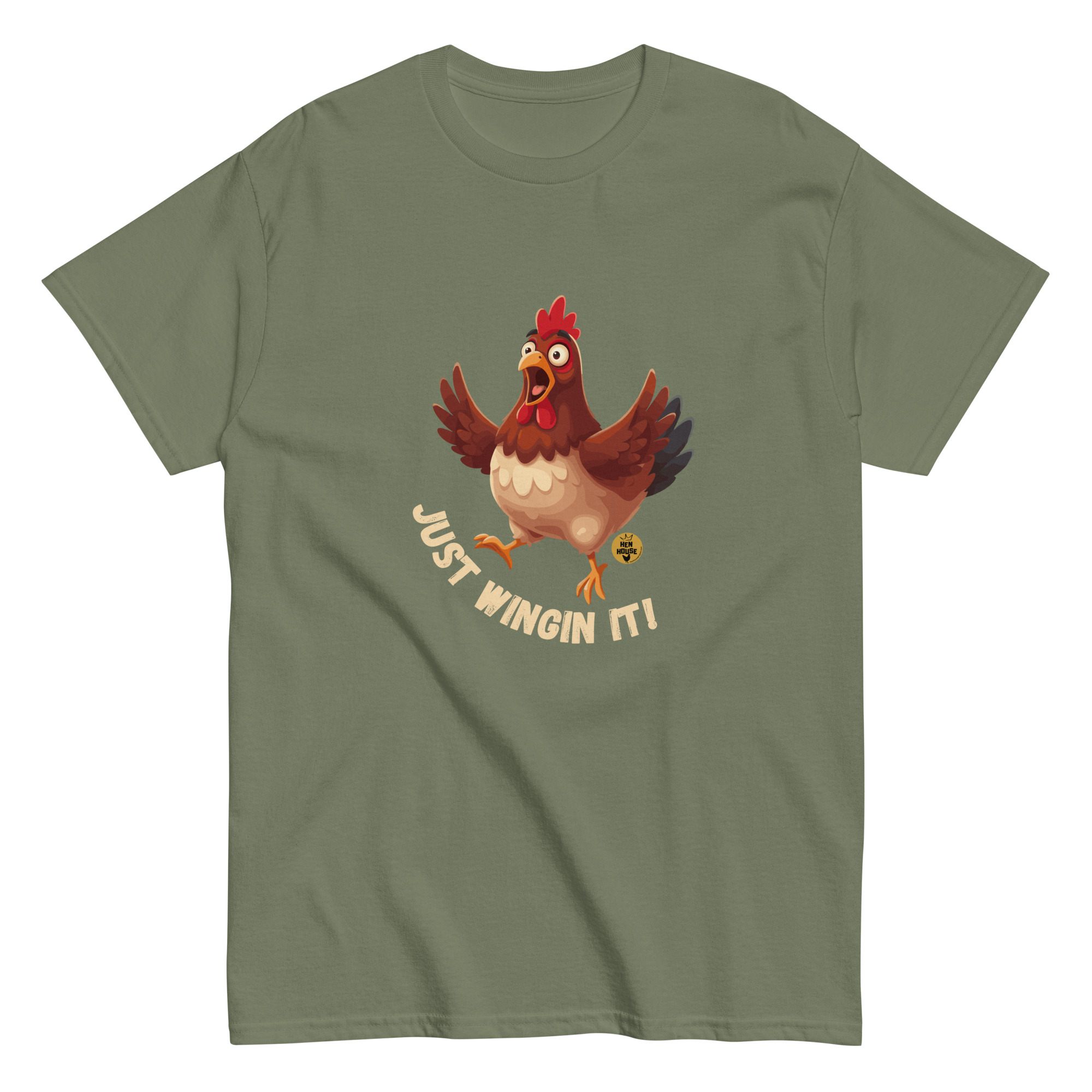 Just Wingin It T-Shirt Design