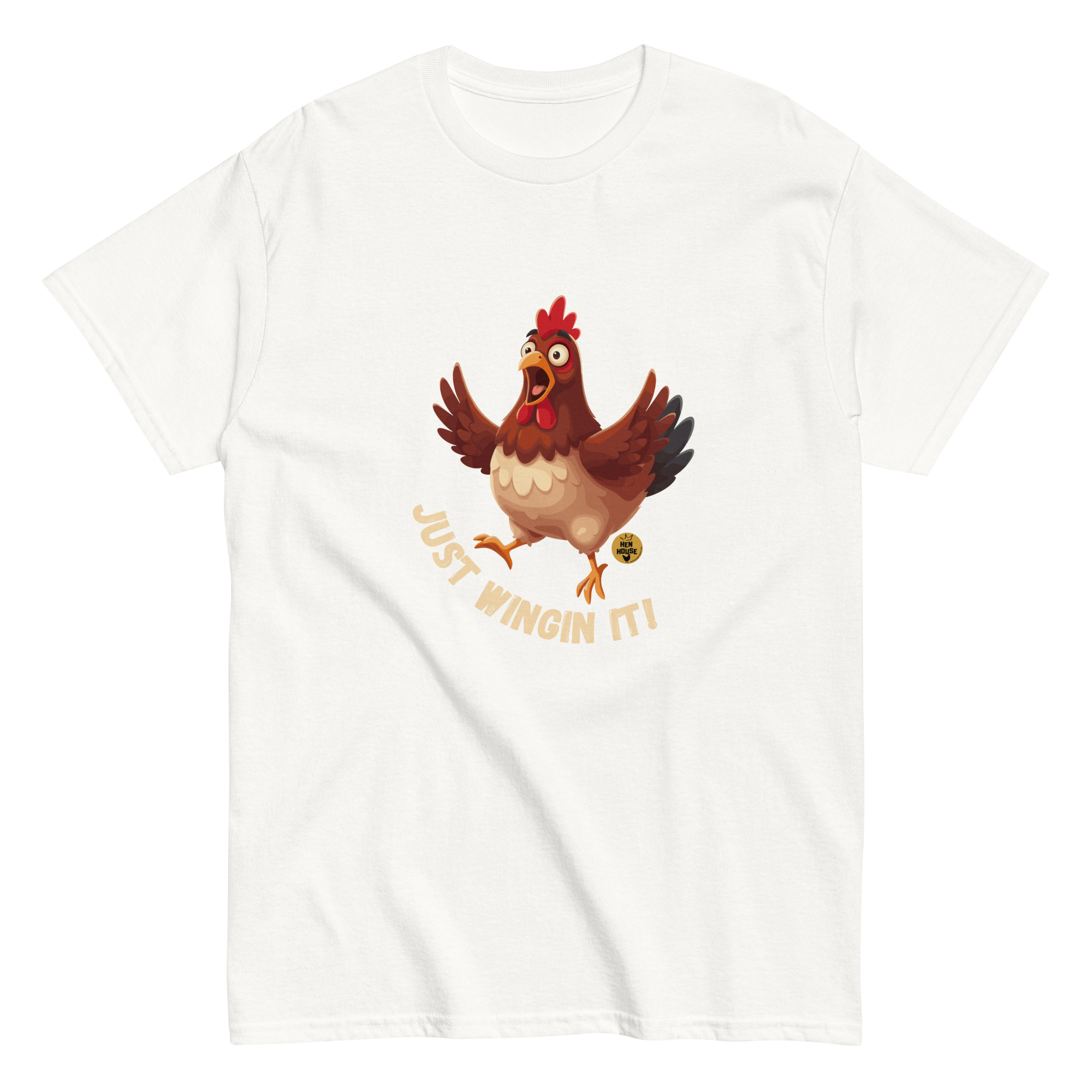 Just Wingin It T-Shirt Design